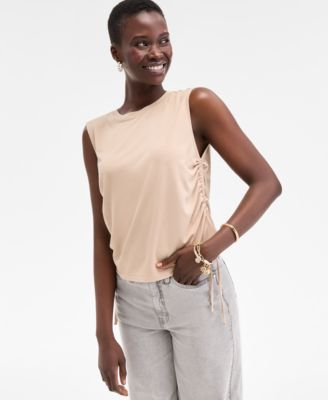 Women's Side-Cinched Muscle Tank