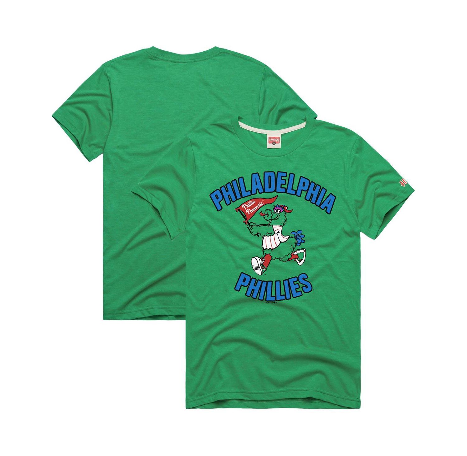 Men's Green Philadelphia Phillies Hyper Local Tri-Blend T-Shirt