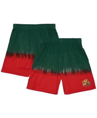 Mitchell & Ness - Men's Green Seattle SuperSonics Tie-Dye Shorts