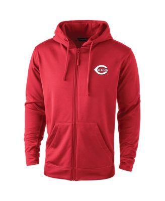 Dunbrooke - Men's Red Cincinnati Reds Trophy Full-Zip Hoodie