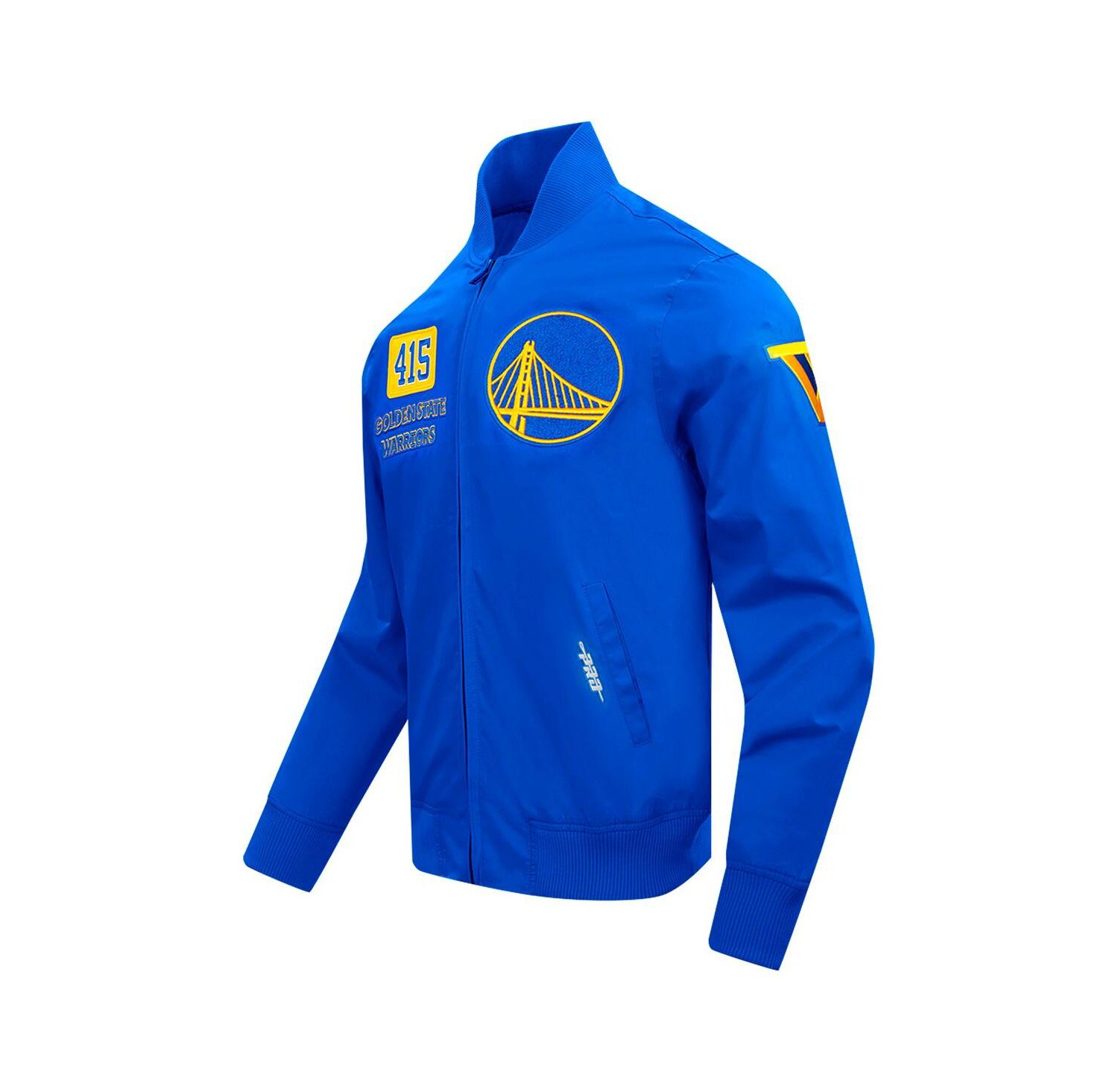 Men's Royal Golden State Warriors Area Code Full-Zip Jacket