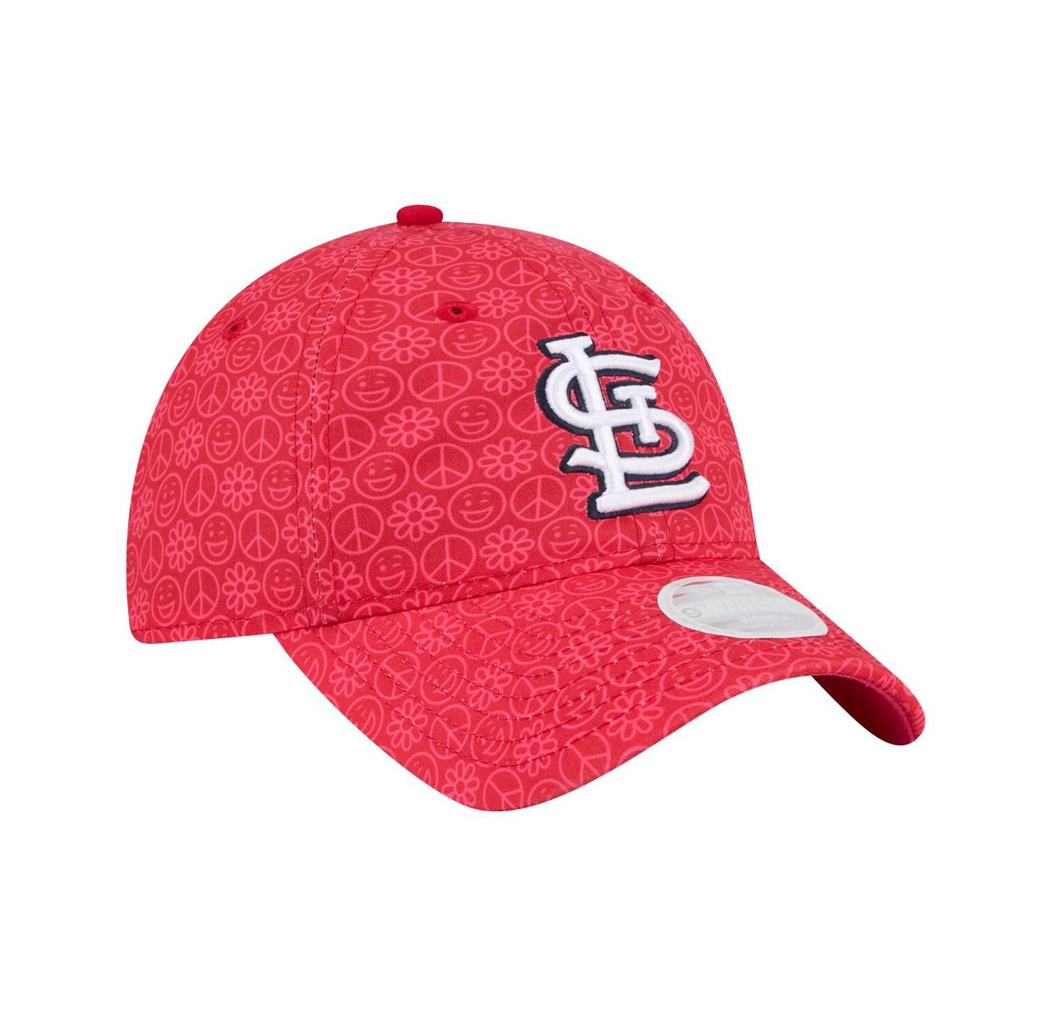 Women's Red St. Louis Cardinals Don't Worry 9TWENTY Adjustable Hat