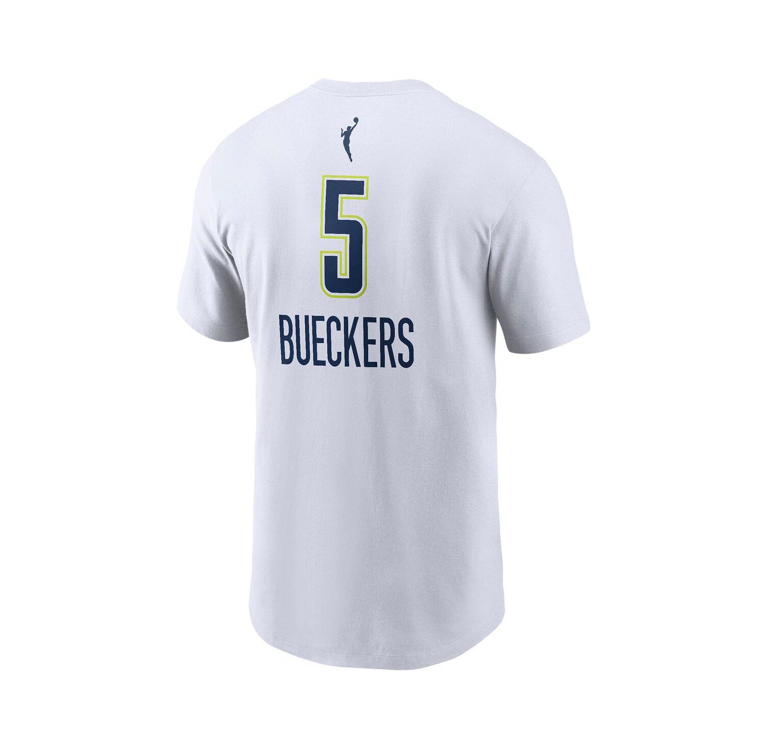 Men's Paige Bueckers White Dallas Wings 2025 WNBA Draft Heroine Edition Name & Number T-Shirt