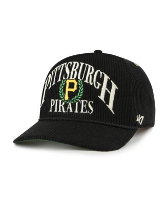 '47 Brand - Men's Black Pittsburgh Pirates Pitchout Rope Hitch Adjustable Hat
