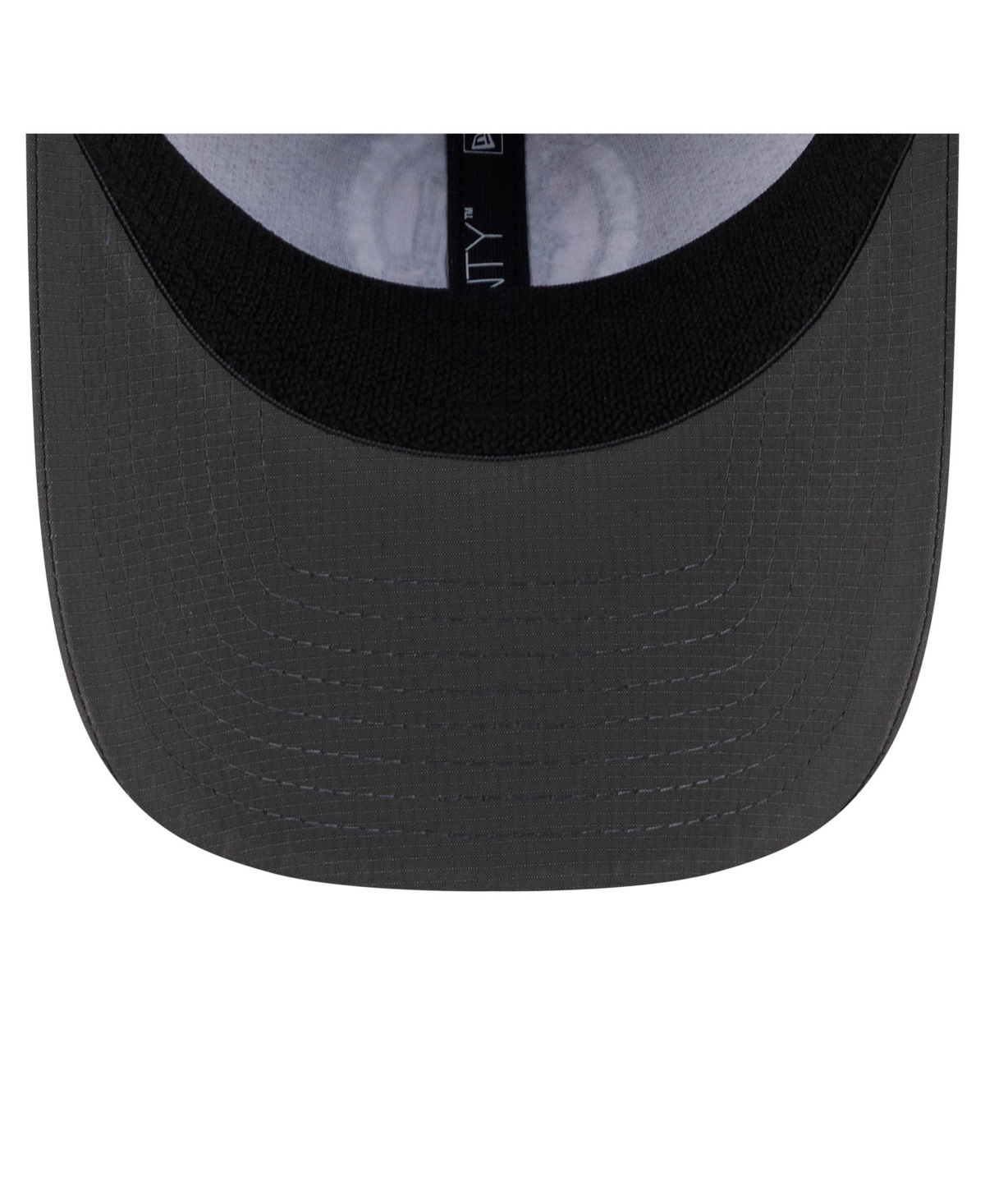 NEW ERA MEN'S CHARCOAL BOSTON CELTICS ACTIVE RIPSTOP 9TWENTY ADJUSTABLE HAT 