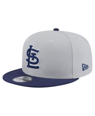 Men's Gray/Navy St. Louis Cardinals 2-Tone Color Pack 9FIFTY Snapback Hat