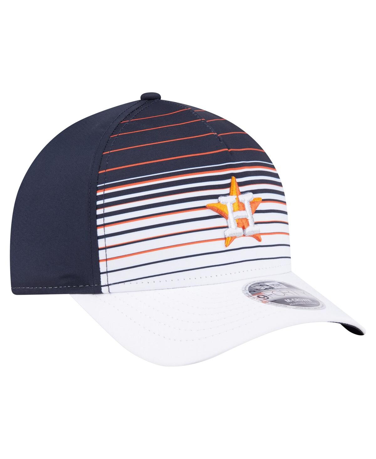 NEW ERA MEN'S NAVY HOUSTON ASTROS GRADIENT 9FORTY M-CROWN ADJUSTABLE HAT 