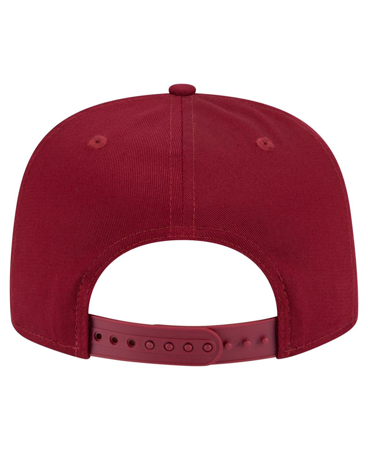 NEW ERA MEN'S GARNET FLORIDA STATE SEMINOLES ADVENTURE TEAM TEXT GOLFER SNAPBACK HAT 