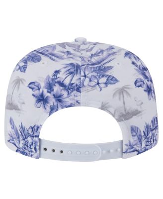 Men's White Detroit Tigers Printed Island Golfer Snapback Hat