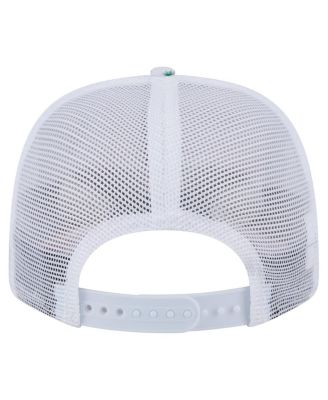 Men's White Houston Texans Adventure Flamingo Pattern 9SEVENTY Stretch-Snap Hat