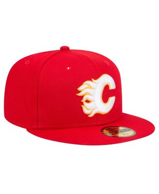 Men's Red Calgary Flames Core 59FIFTY Fitted Hat