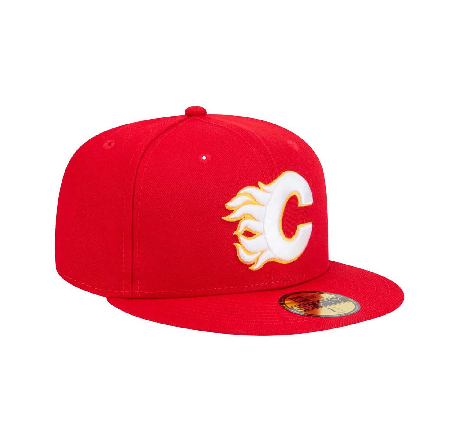 Men's Red Calgary Flames Core 59FIFTY Fitted Hat