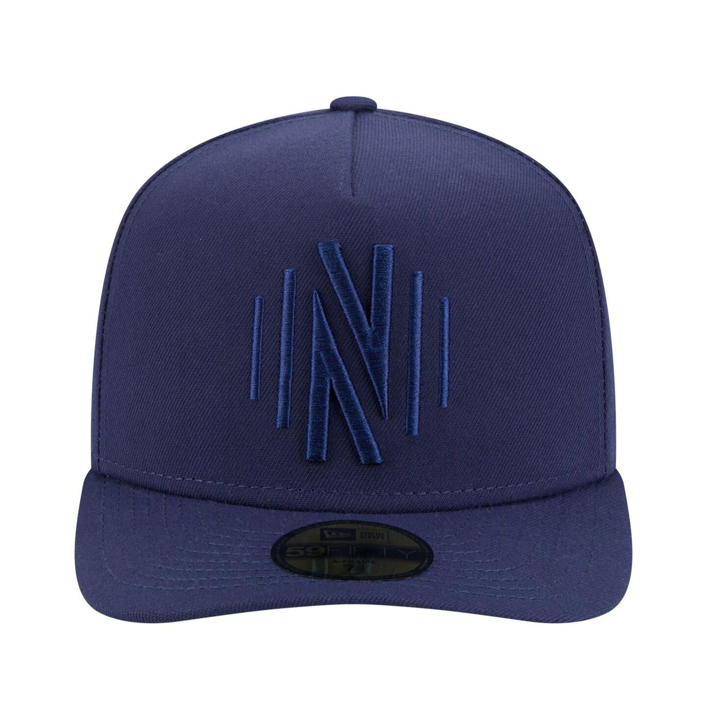 Мужские головные уборы New Era Navy Nashville SC Color Pack A-Frame 59FIFTY Fitted Hat — фото 2