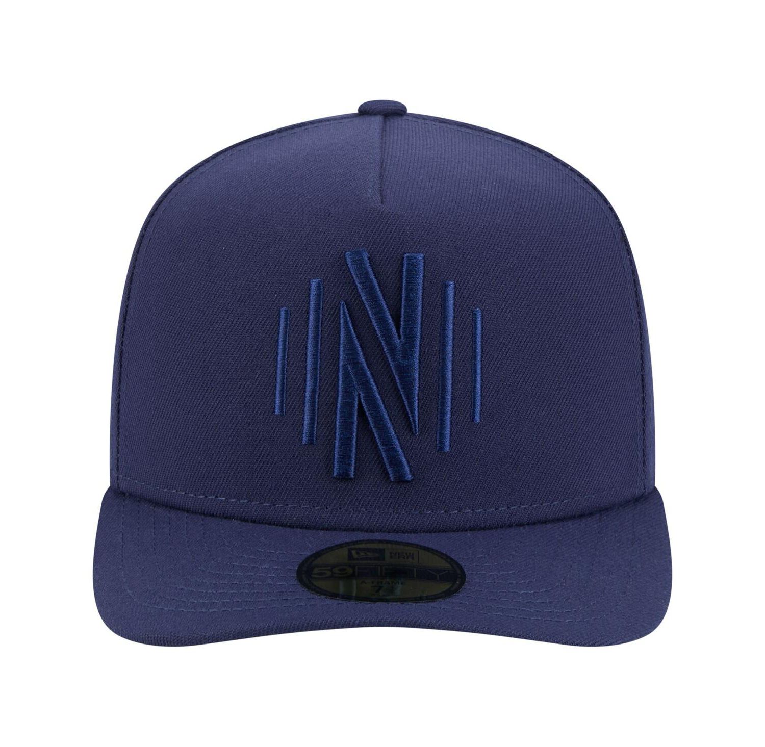 Men's Navy Nashville SC Color Pack A-Frame 59FIFTY Fitted Hat