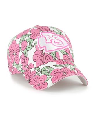 Women's White Kansas City Chiefs Florentina Clean Up Adjustable Hat