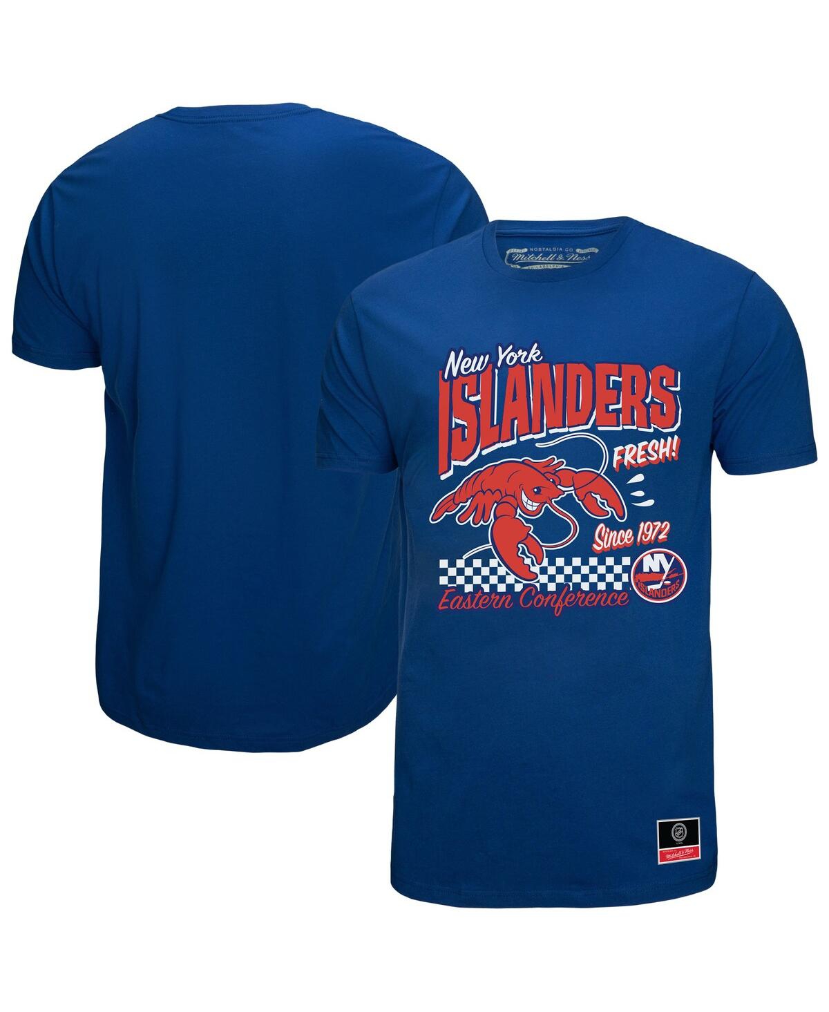 Mitchell & Ness Men's Royal New York Islanders Local Food T-shirt