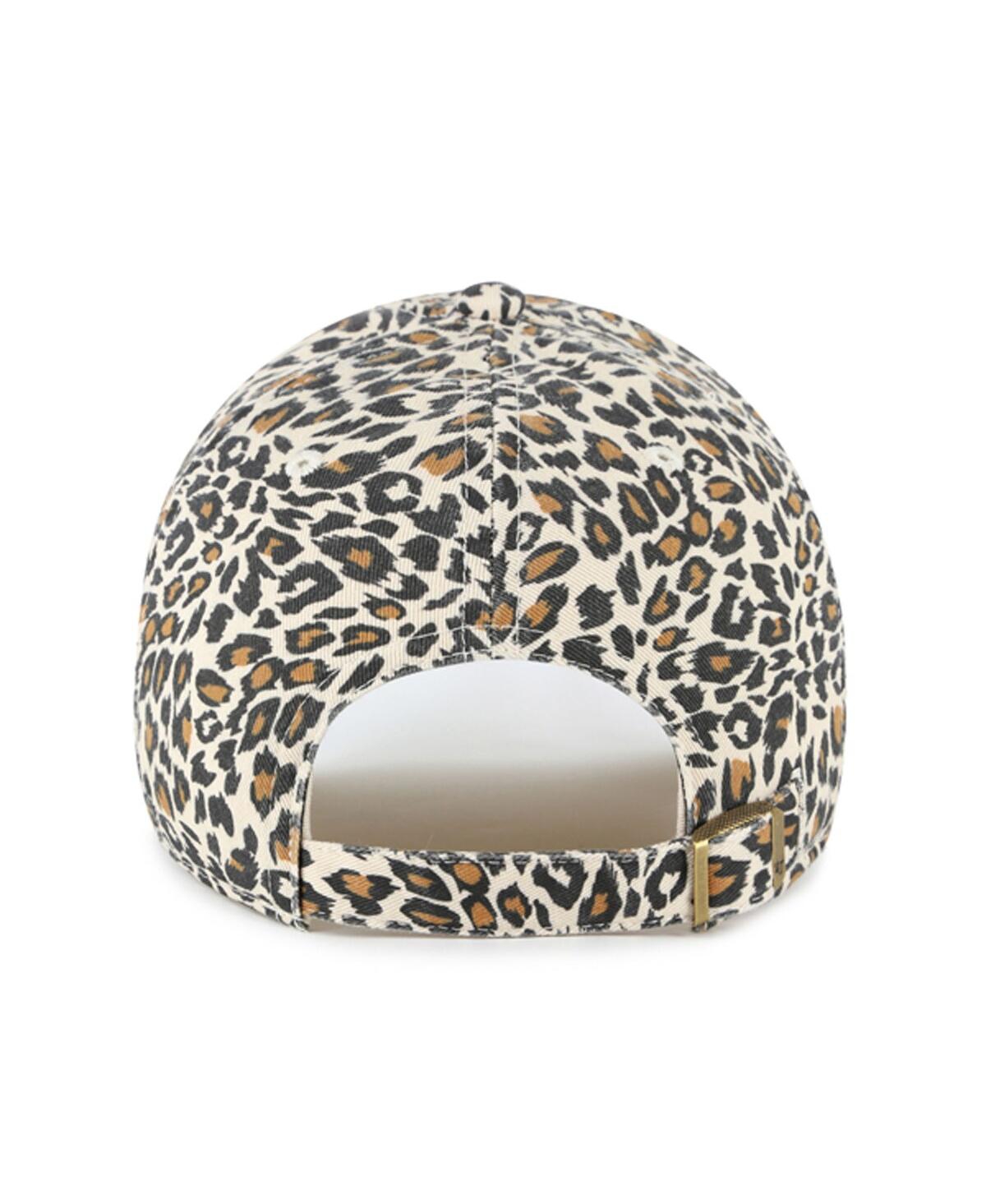 47 Brand Women's Cream Athletics Lisa Clean Up Adjustable Hat
