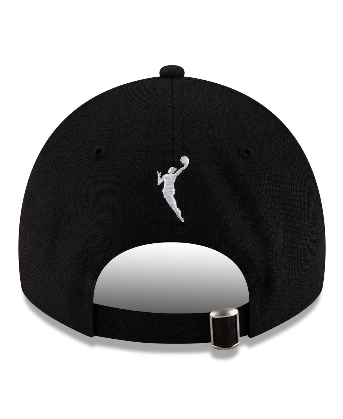 New Era Men's And Women's Black/sky Blue Chicago Sky 2025 Wnba Draft 9twenty Adjustable Hat