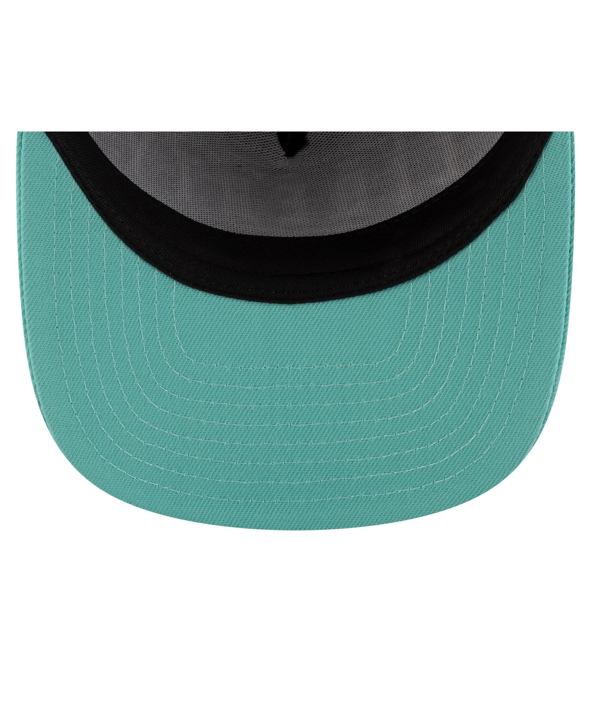 Shop New Era Men's And Women's Black/green New York Liberty 2025 Wnba Draft A-frame 9fifty Snapback Hat