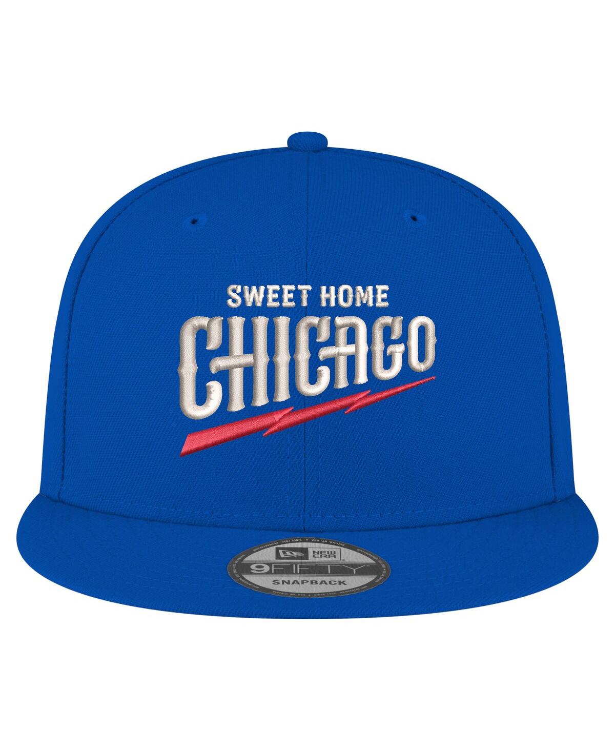 NEW ERA MEN'S ROYAL CHICAGO CUBS BLUES 9FIFTY SNAPBACK HAT 