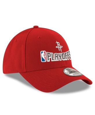 Men's Red Houston Rockets 2025 NBA Playoffs 9FORTY Adjustable Hat