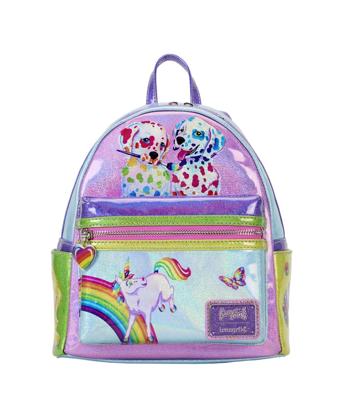 Lisa Frank Mini Backpack - Pink, Blue