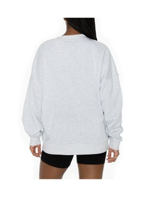 Women's Ash Seattle Sounders FC Pitch Pride Pullover Sweatshirt