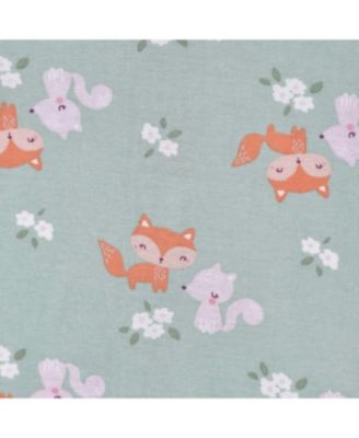 Baby Girls 4-Pack Snug Fit Footed Cotton Pajamas, Dreams & Rainbows, 24 Months