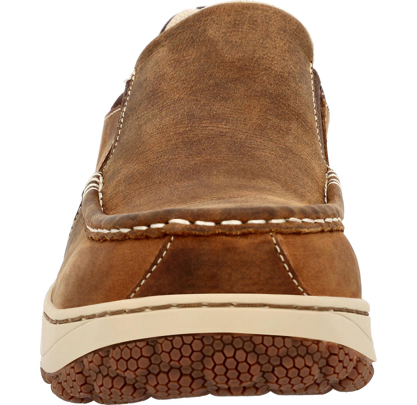 Мужские туфли ROCKY Dry-Strike SRX Composite Toe Work Shoe, цвет: Коричневый — фото 4