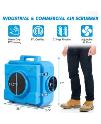 Industrial Commercial Air Scrubber with Efficient Odor Eliminator