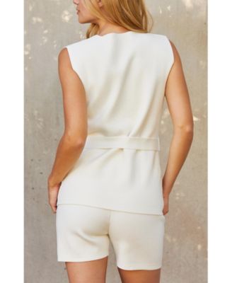 Women's Simone Sleeveless Knit Jacket