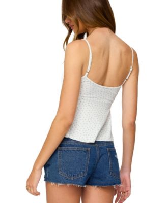 Women's Kelli Floral Babydoll Tank Top