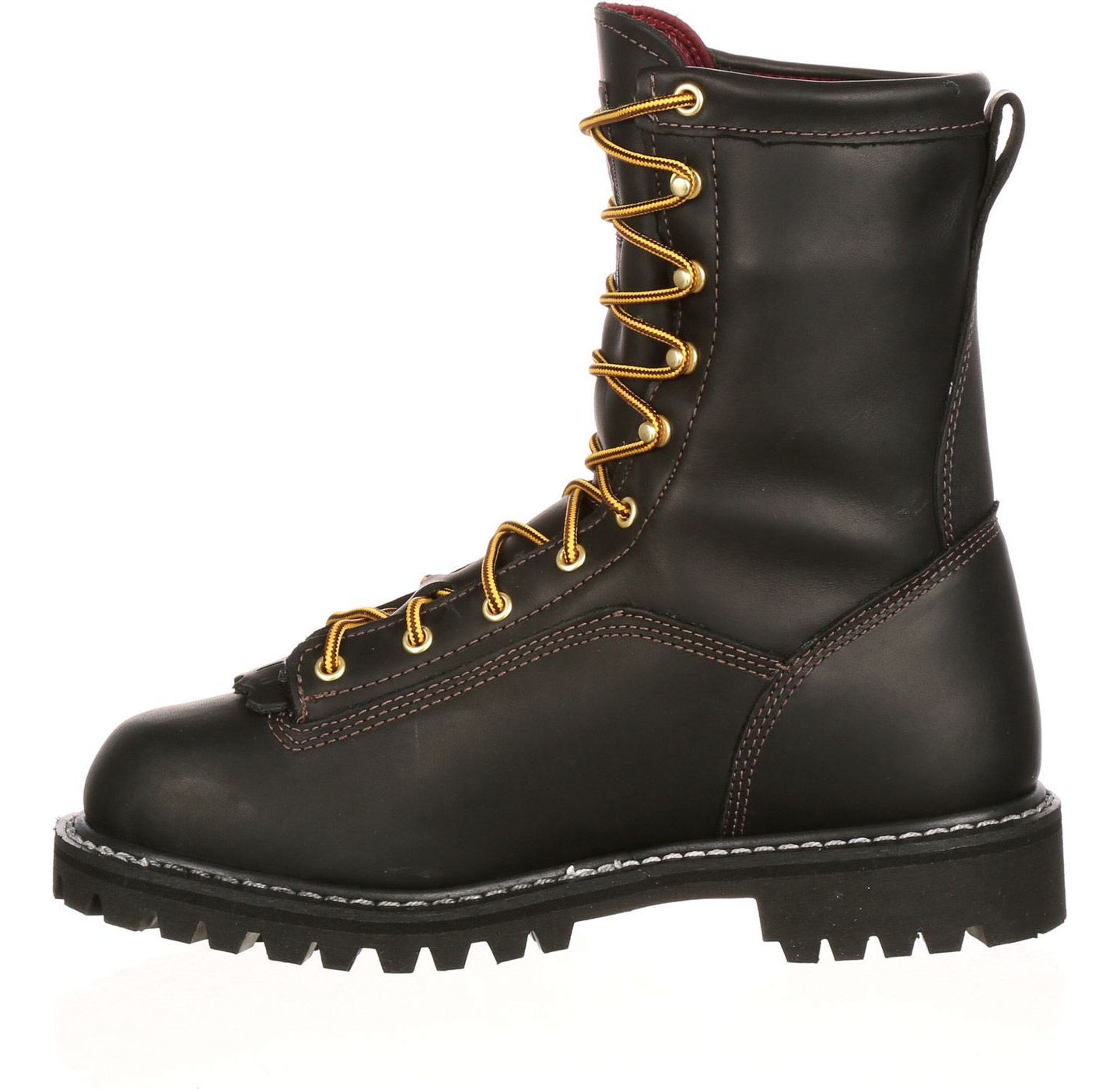 Мужские ботинки GEORGIA BOOT Lace-to-Toe GORE-TEX Waterproof 200G Insulated Work Boot, цвет: Чёрный — фото 7