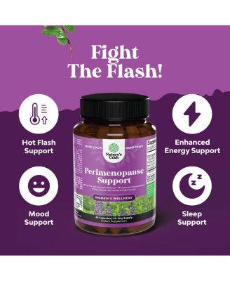 Perimenopause Support Capsules, Women's Pre Menopause Support, Women's Wellness Supplement, 120ct