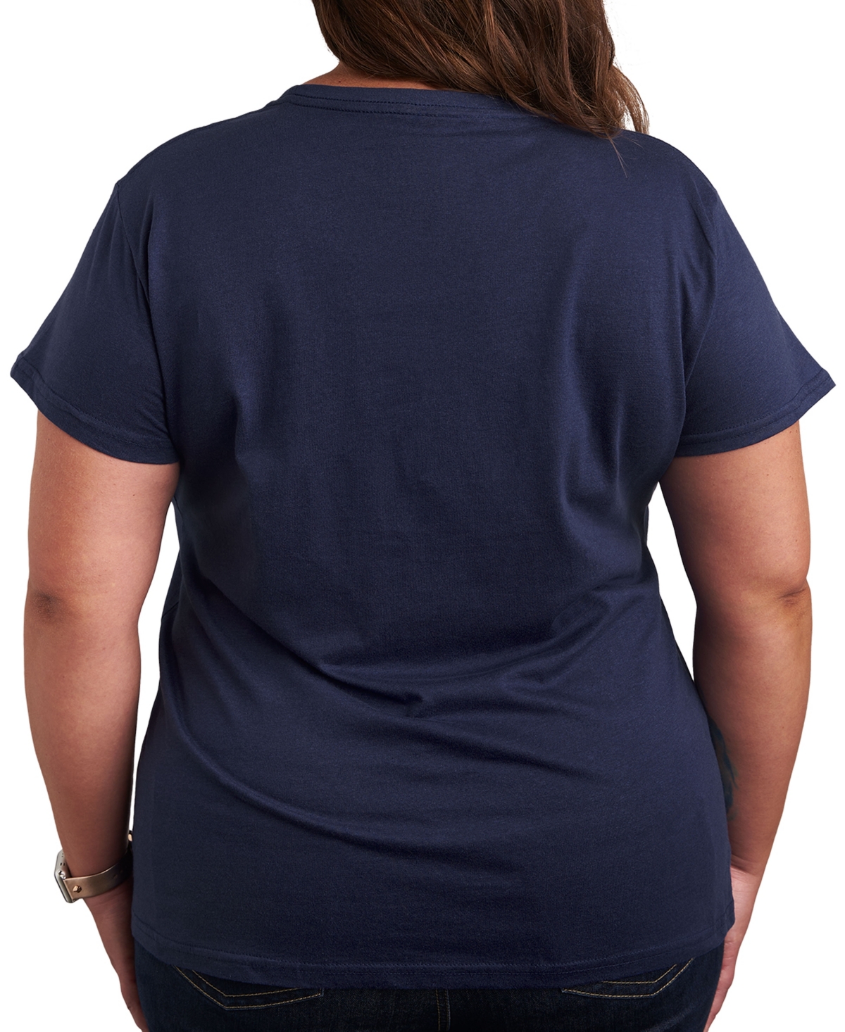 Hybrid Apparel Plus Size Star Wars Logo Graphic T-shirt