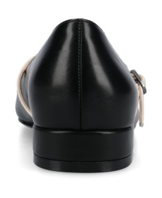 Women's Camby Crisscross Strap Pointed Toe Flats