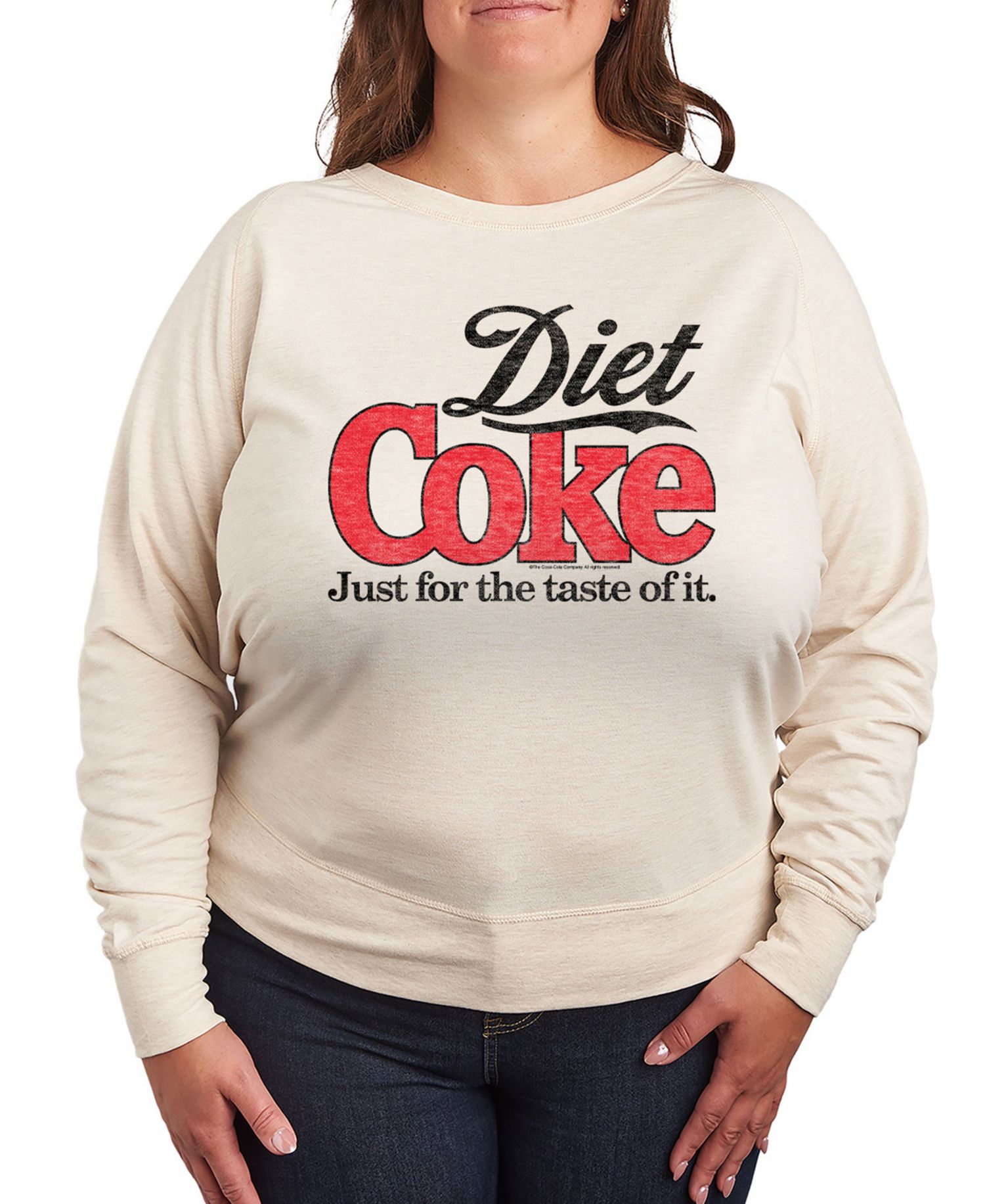 Plus Size Diet Coke Graphic Pullover T-Shirt
