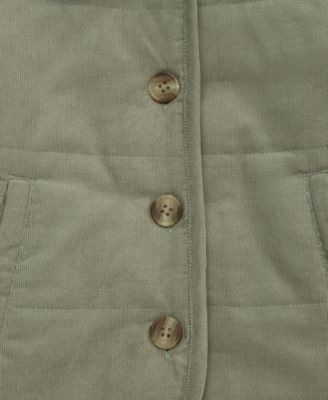 Baby Girls Corduroy Jacket, T-Shirt & Denim Pants, 3 Piece Set