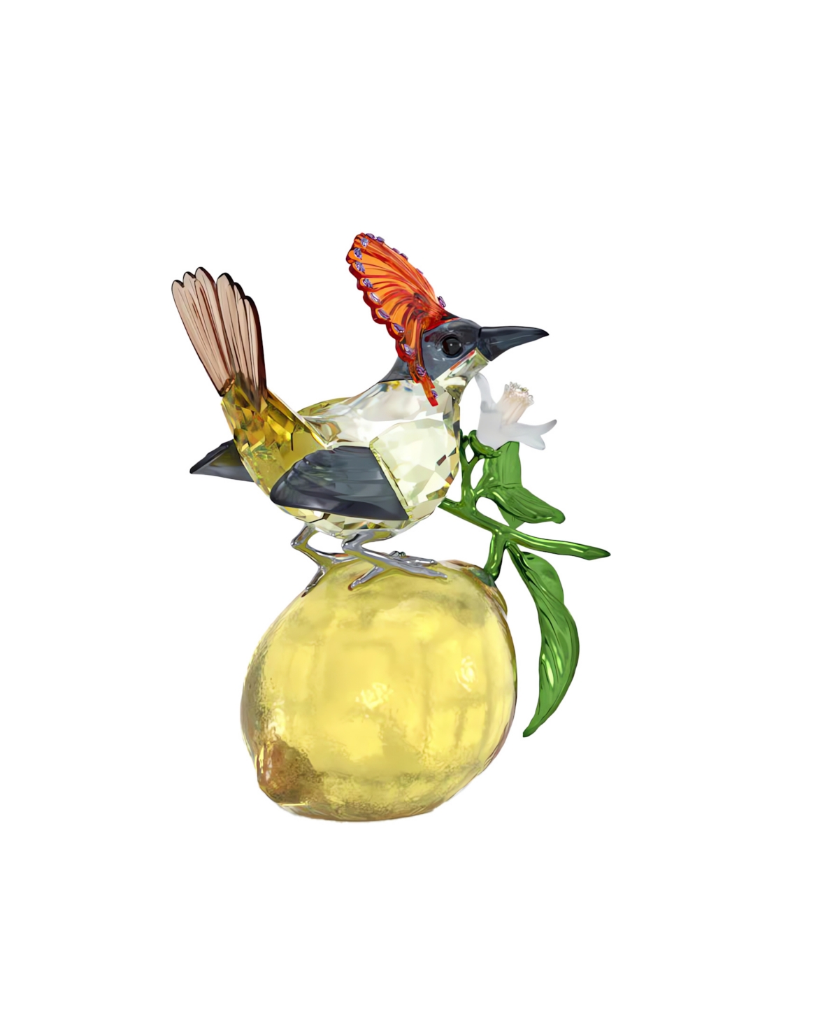 Swarovski Idyllia Royal Flycatcher Crystal Figurine