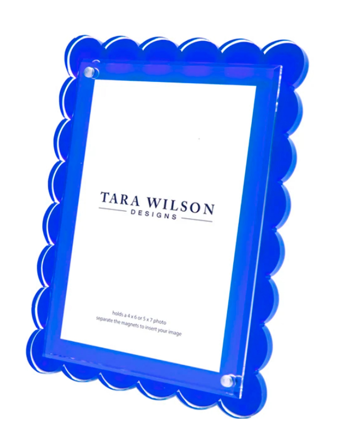 Tara Wilson Designs Scallop Frame, 4" X 6", 5" X 7"