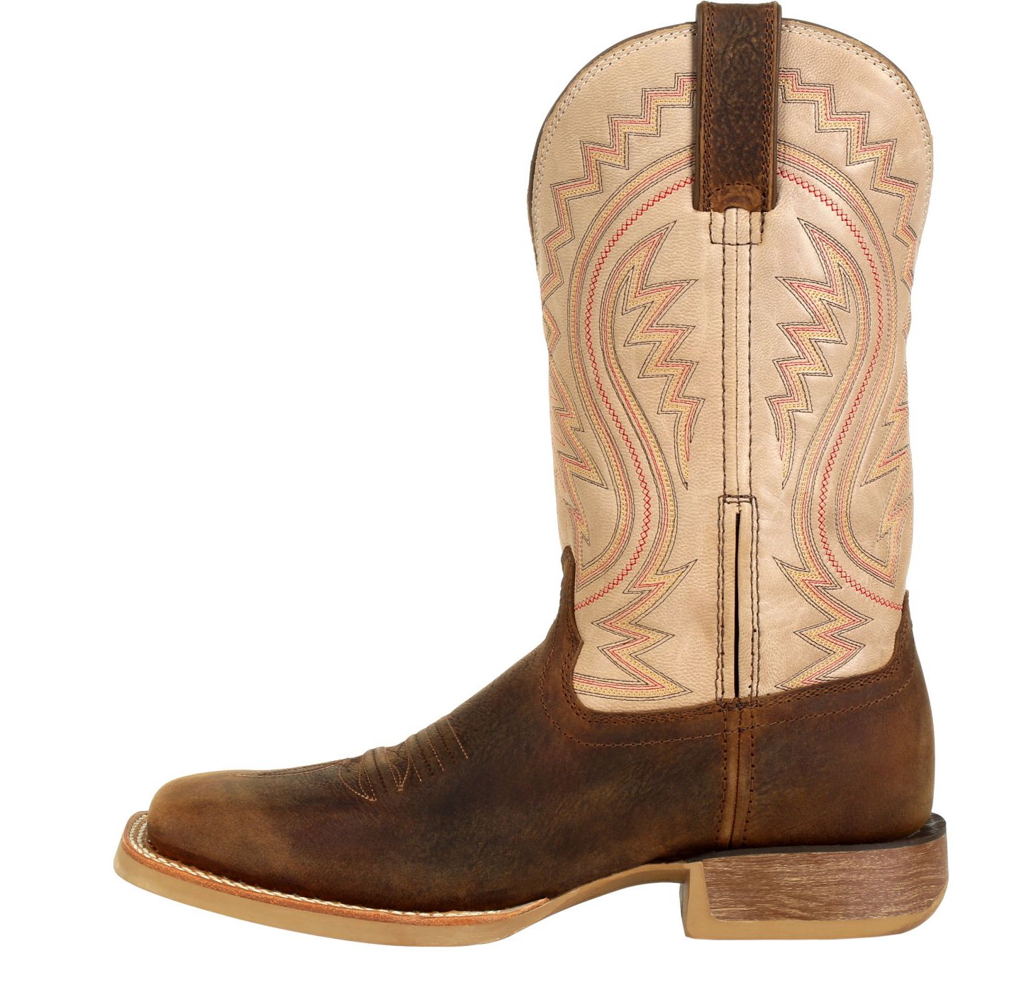 Мужские ботинки Durango Rebel Pro Coffee Western Boot, цвет: Кофейный / Молочный — фото 8