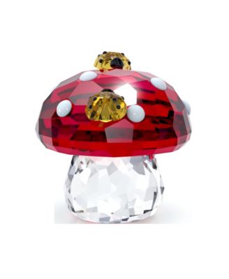 Idyllia Mushroom and Ladybugs Figurine