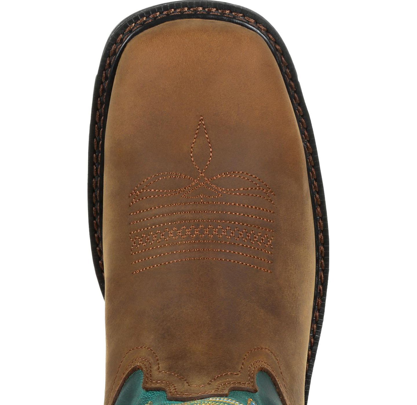 Женские ботинки GEORGIA BOOT Carbo-Tec LT Steel Toe Waterproof Pull-On, цвет: Коричневый — фото 6