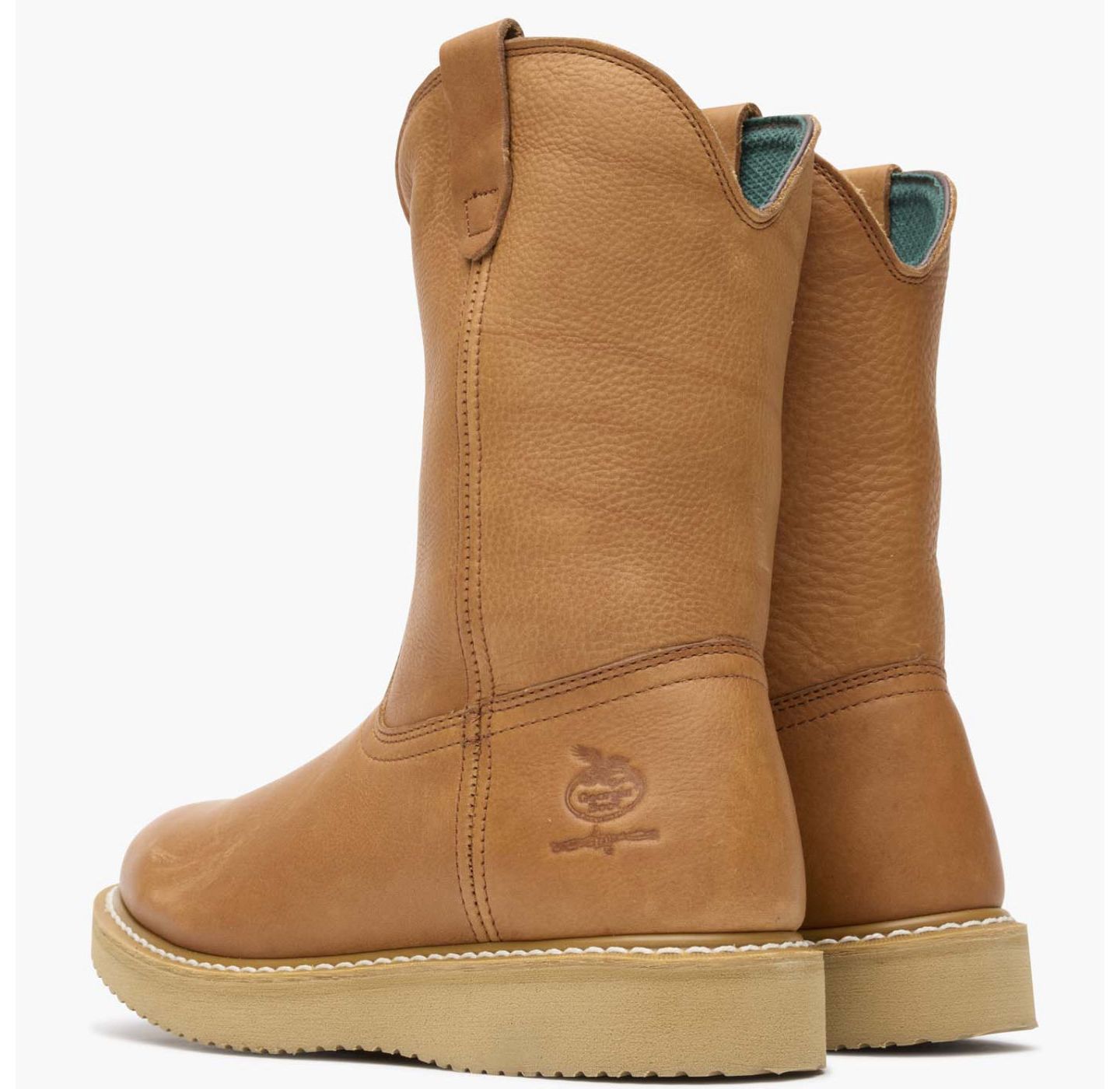 Мужские ботинки GEORGIA BOOT Wedge Work Wellington, цвет: Золотой — фото 4