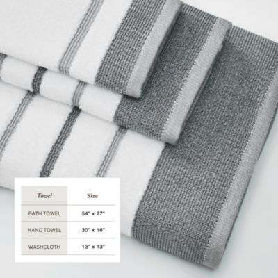 Luxurious Cotton Decorative 6-Piece Bath Towel Set