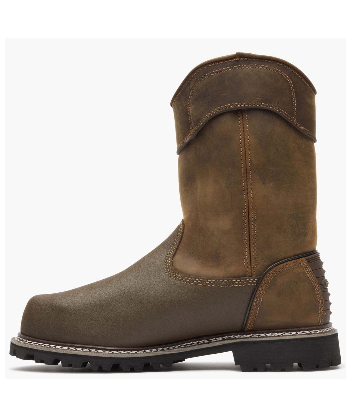 Мужские ботинки GEORGIA BOOT Brute Met Guard Composite Toe Waterproof Work Boot, цвет: Коричневый — фото 4