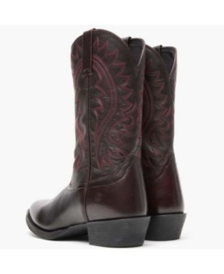 Men's Shyloh Burgundy Western Boot