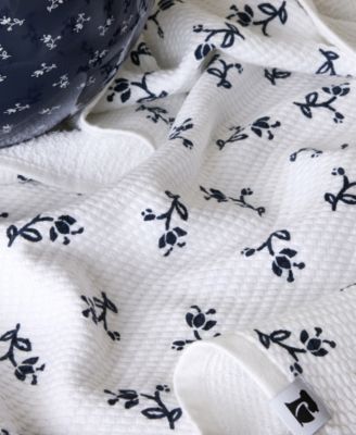 Vintage Florals Collector Series Cotton Kitchen Towels Set, 18" x 28"