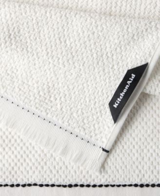 Gourmet Series Gridlines Kitchen Towels Set of 3, 18" x 28"