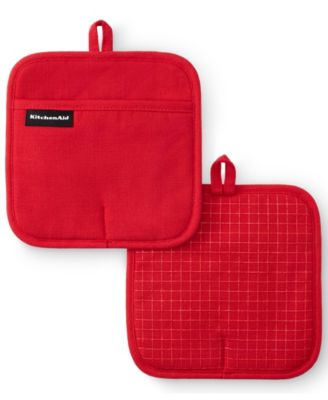 Gourmet Series Gridlines Pot Holder Set, Pack of 2